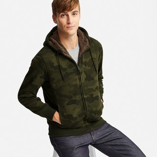 UNIQLO ÁO NỈ HODDIE LÔNG CỪU (AUTH XÁCH TAY)
