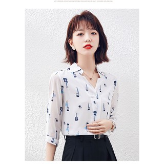 Áo Sơ Mi Nữ Chiffon Lụa, Áo sơ mi văn phòng, công sở