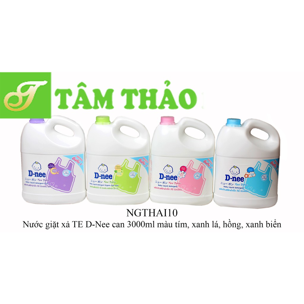 Nước giặt D-Nee Thái Lan 3000ml 1989061337, 1989063959, 1989061535, 1989060316, 1989060057