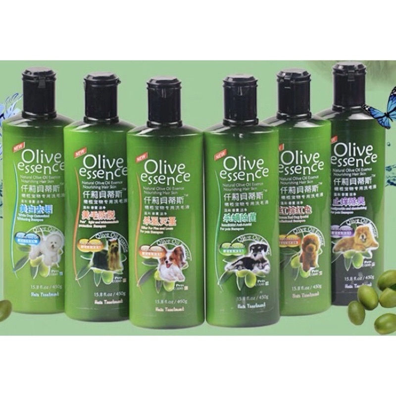 sữa tắm olive cho chó mèo