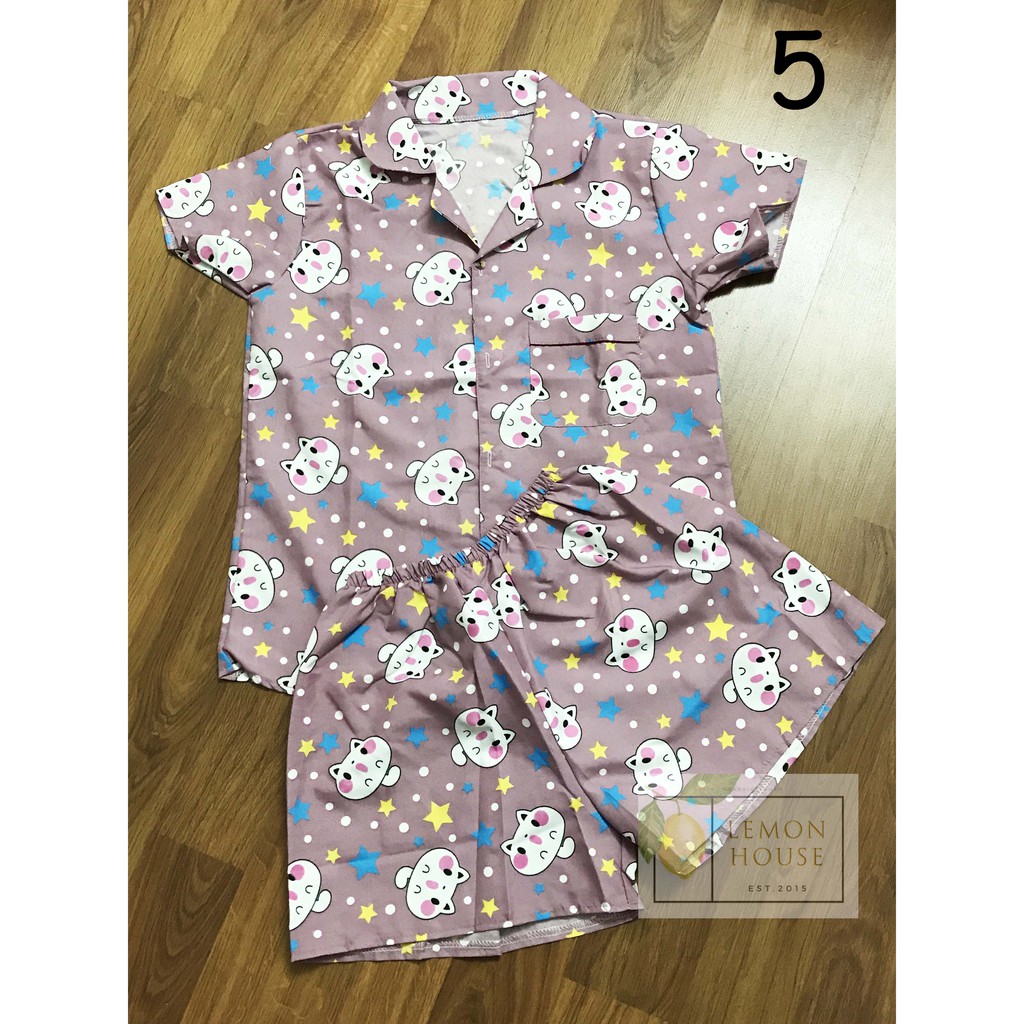 [SALE CỰC SỐC] Bộ đồ mặc ở nhà pijama kate thái mịn đẹp | WebRaoVat - webraovat.net.vn