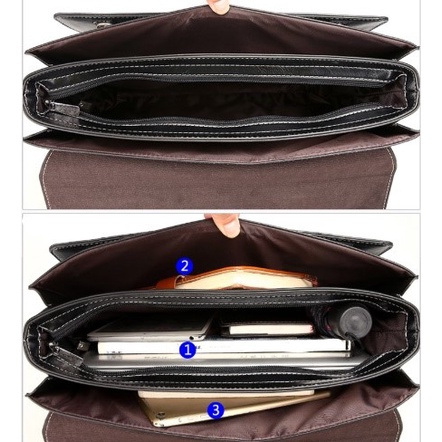 Cặp Khóa Số Da Bò Thật CD012, Cặp, Túi Công Sở Hàng Chính Hãng, Bảo Hành Da 12 Tháng, Sang Trọng, Lịch Sự, Đẳng Cấp. | BigBuy360 - bigbuy360.vn