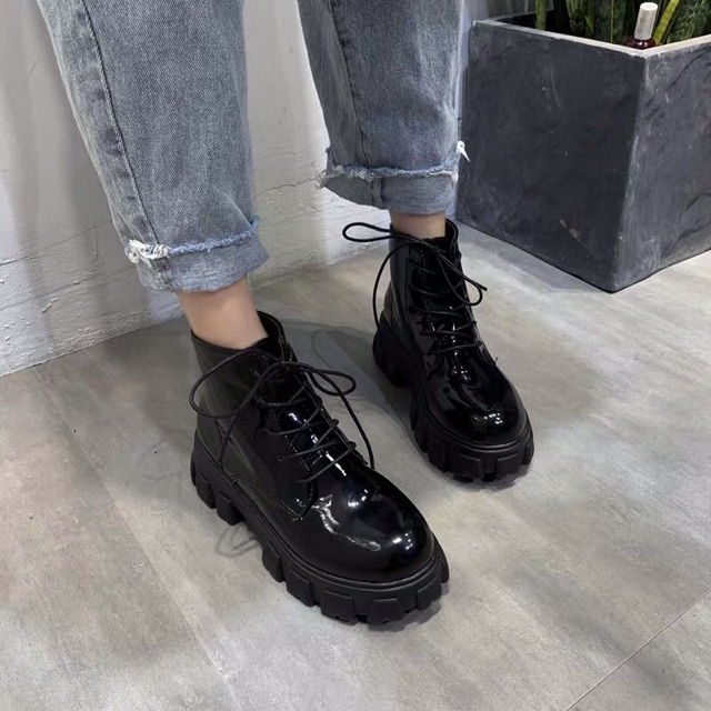 [ORDER] GIÀY BOOTS CAO CỔ BASIC ULZZANG