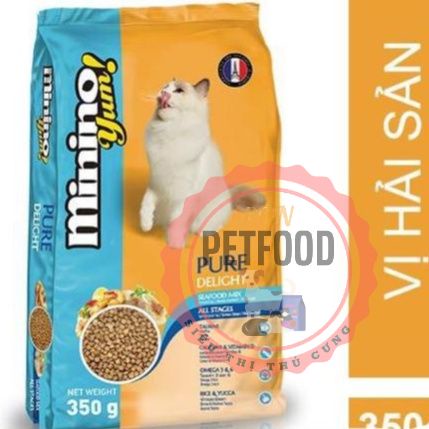 Thức ăn cho mèo Minino Yum 350gr