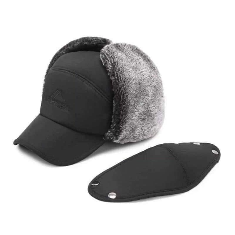 Mũ lưỡi trai lót lông Supplex thiết kế dày dặn siêu ấm dành cho mùa đông - ĐỒ CÂU PHÍA BẮC - S3