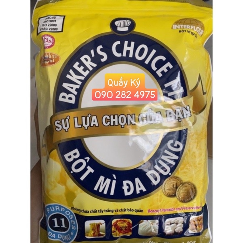 Bột mì Bakers' Choice số 8 ,11 ,13