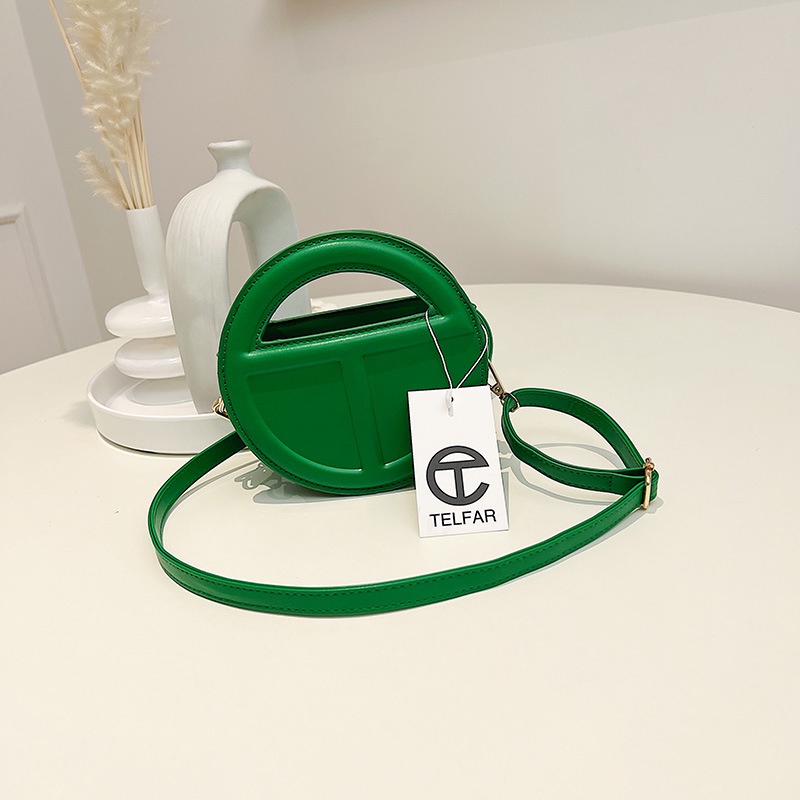 Túi Đeo Chéo Hình Tròn Nhỏ Phong Cách Âu Mỹ Thời Trang