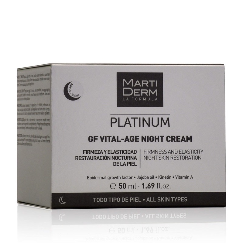 [Hàng  Công Ty] Kem Dưỡng Phức Hợp 1% Retinol MartiDerm Platinum GF Vital Age Night Cream