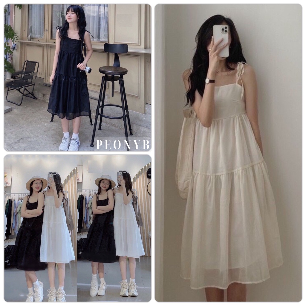🌸 Đầm kiểu dáng học sinh năng động mặc đi biển hàn quốc Ulzzang 🌸