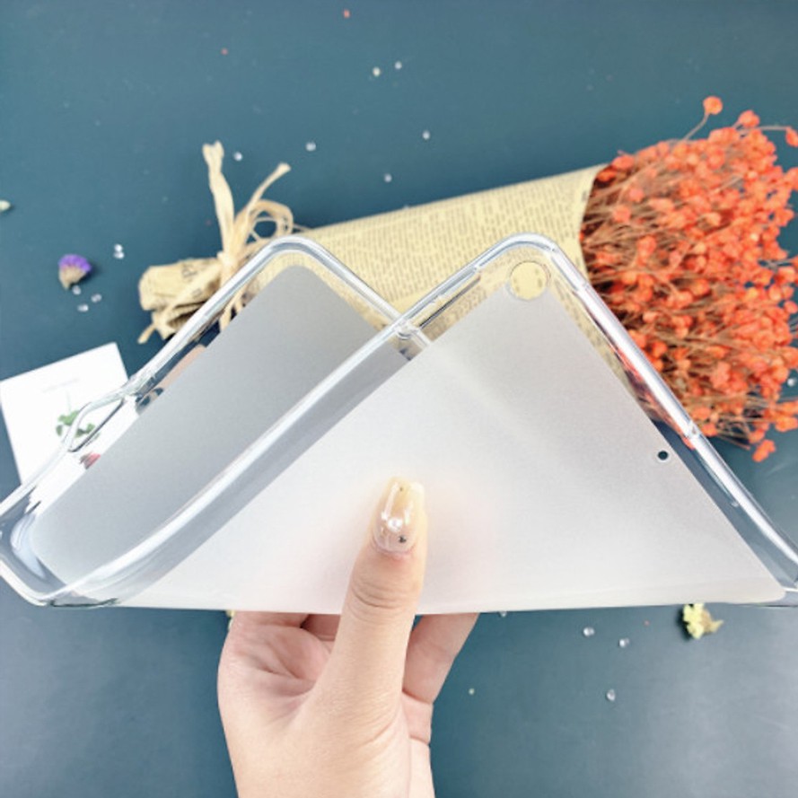 Ốp Lưng Ipad Mini 4 Mini 5 2015 2019 TPU Silicon Dẻo Trong Mặt Lưng Nhám Viền Bóng Chống Sốc Bảo Vệ Máy khỏi Trầy Xước
