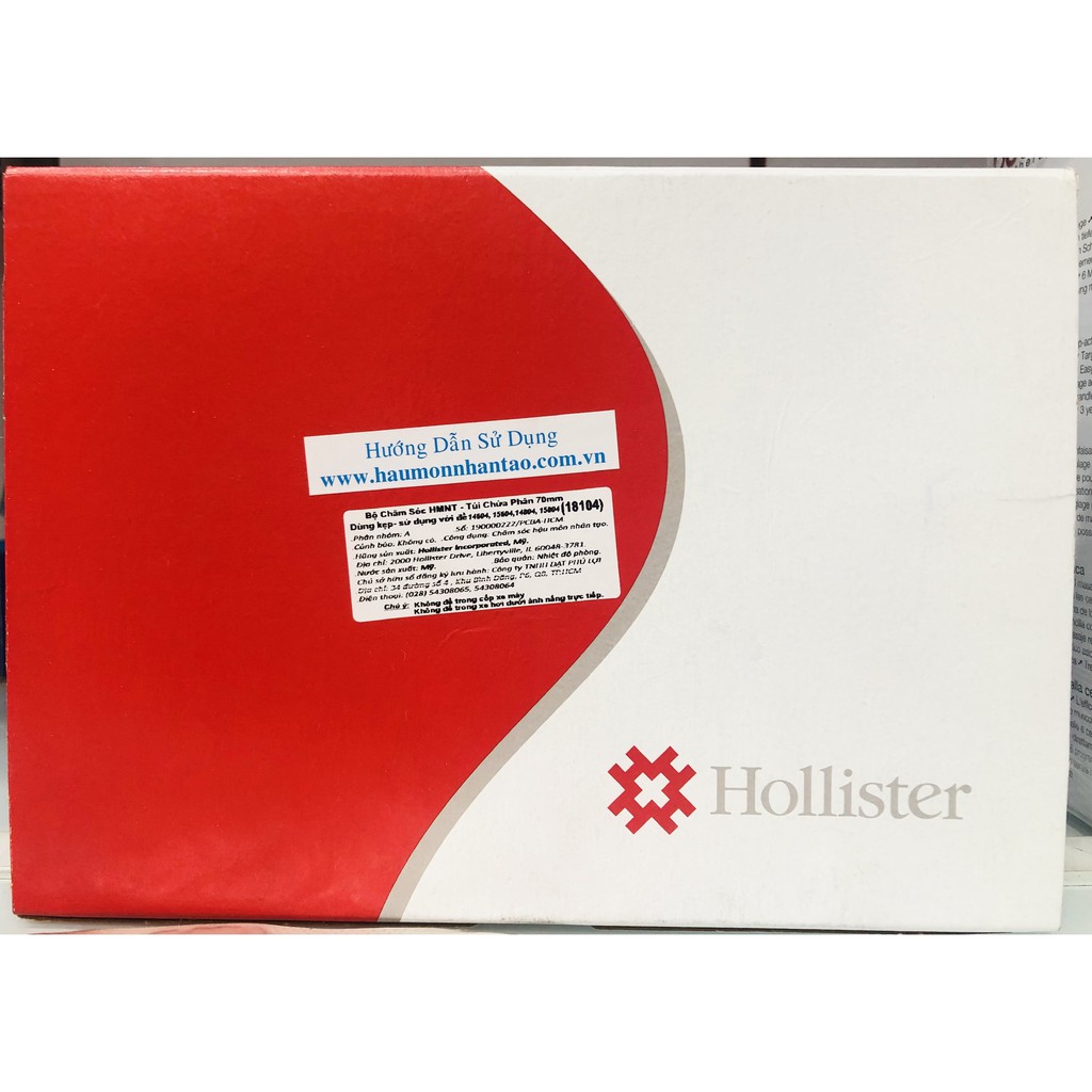 Túi chứa phân 2 mảnh Hollister 18104