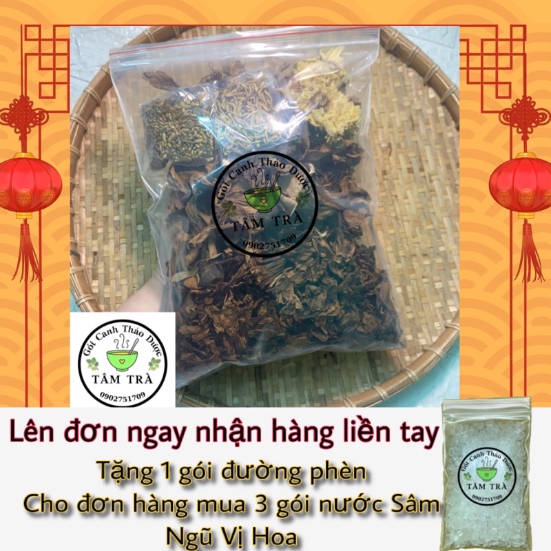 Nước Sâm 5 Loại Hoa  - Thanh Nhiệt Gỉai Độc Gan