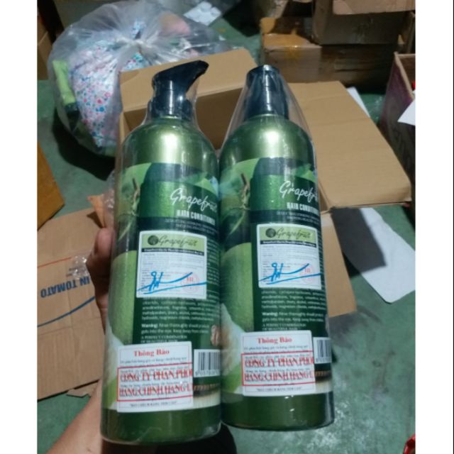 Bộ gội và xả bưởi grape fruit 850ml