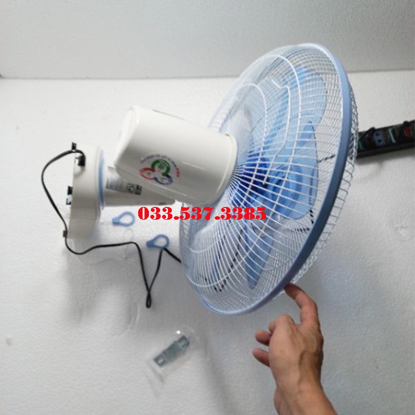 Quạt treo tường điện cơ, máy quạt senko 1620 (7 cánh)