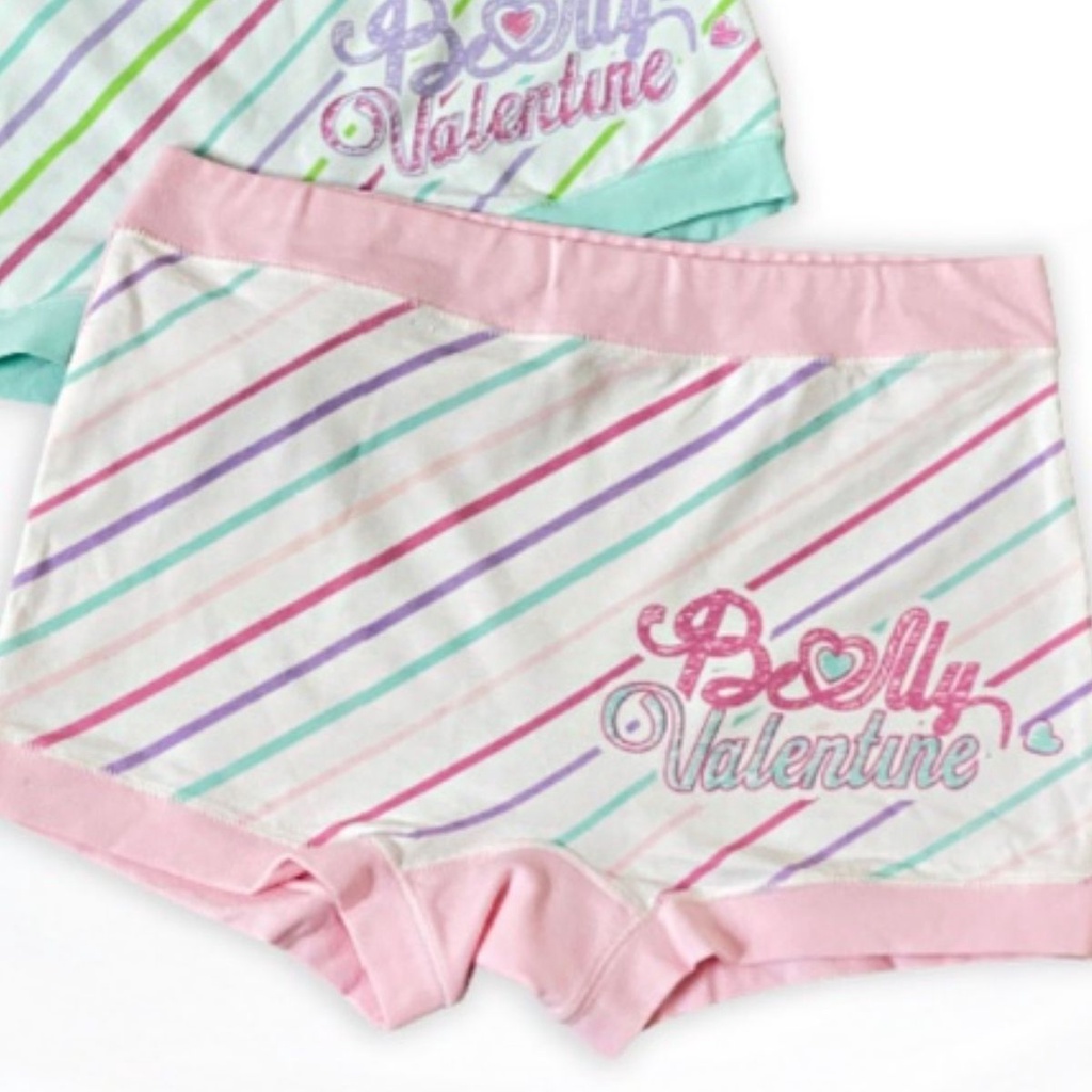 Set 2 Quần Lót Đùi, Quần Chip Bé Gái Co&amp;Com CD70019 Cotton Siêu Mềm Mại Siêu Thấm Hút