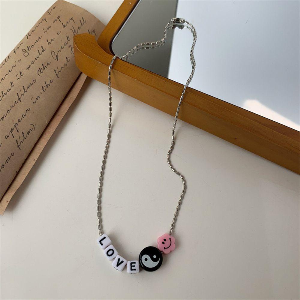 Vòng cổ Choker Mặt Hình Mặt Cười Phong Cách Hip Hop Punk Cho Nữ