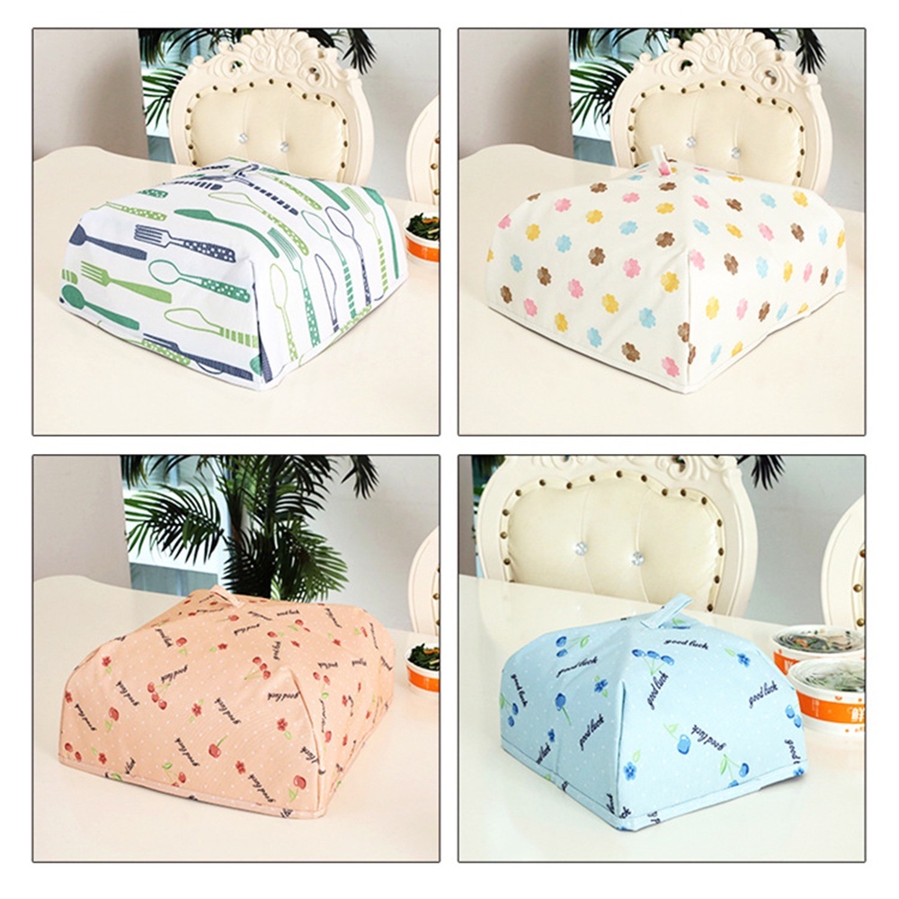 [Tổng Kho Sỉ] Lồng Bàn Có Lớp Bạc Giữ Nhiệt - Lồng Bàn Đậy Thức Ăn Chống Bụi Côn Trùng Có Thế Gấp Gọn