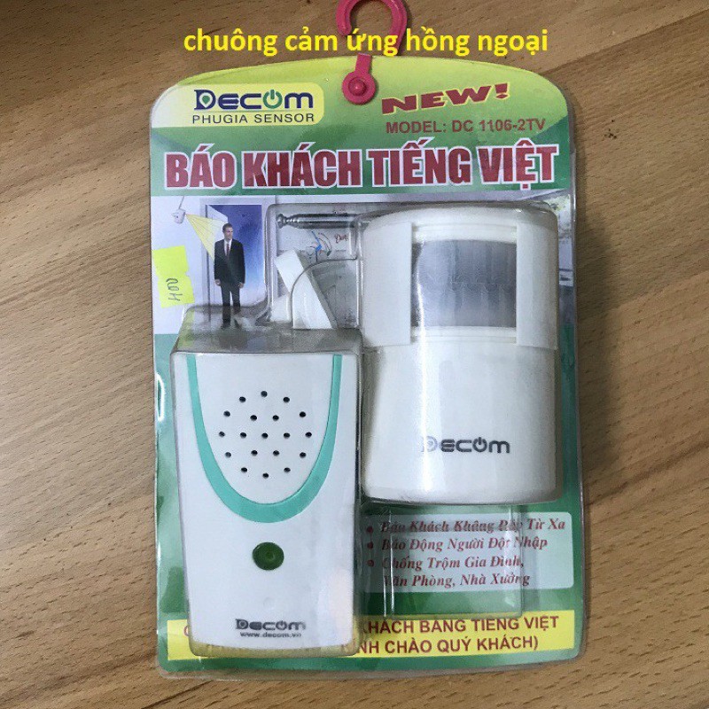 CHUÔNG CẢNH BÁO CẢM ỨNG HỒNG NGOẠI