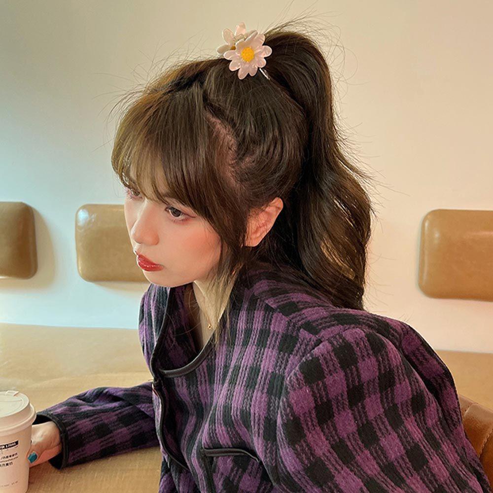Kẹp Tóc Hình Hoa Cúc / Cá Mập Xinh Xắn Hợp Thời Trang Cho Nữ
