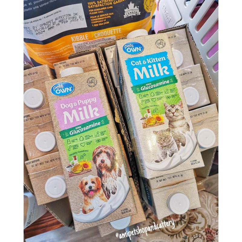SỮA ÚC 1L PHAN SẴN DÀNH CHO CHÓ MÈO - Chính hãng Pet Own - Made in Australia