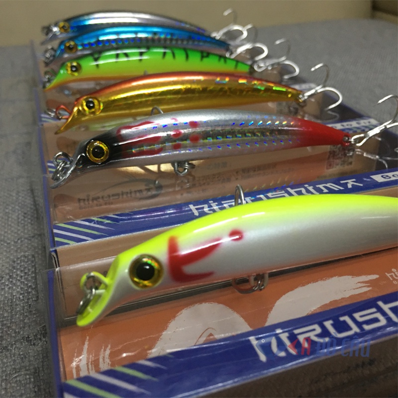 Mồi giả câu cá chẽm Minnow Lipless 95 Pro