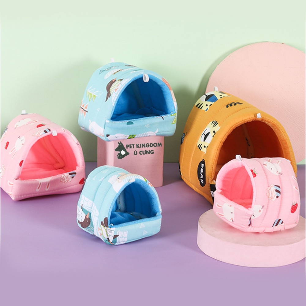 Nhà ngủ bông cho hamster nhiều hình