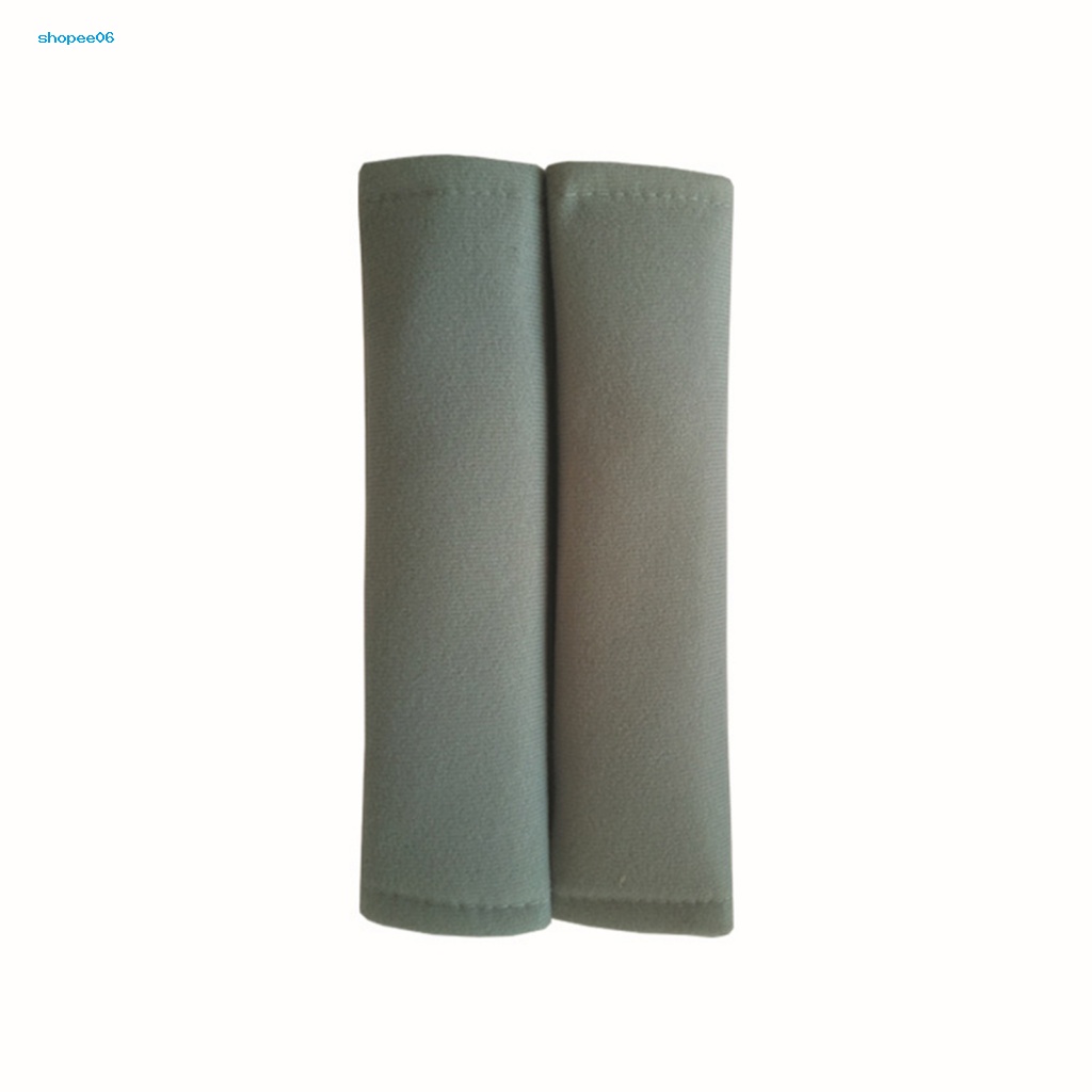 Bộ 2 Miếng Đệm Vai Mềm Mại Nhiều Màu Gắn Dây Đai An Toàn Xe Hơi