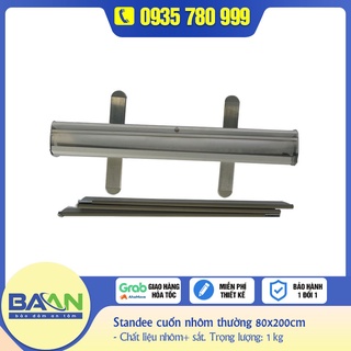 [SẴN HÀNG] Khung Standee cuốn nhôm kích thước 80x200cm