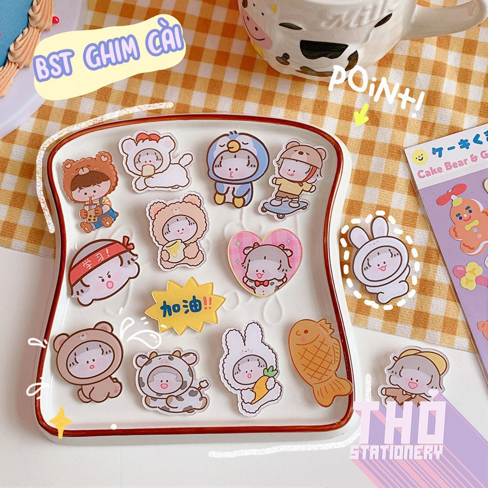 Ghim Huy Hiệu Pin Cài Áo Balo Mũ Túi Cặp Xách Cute Dễ Thương KAWAII Ulzzang Hàn Quốc