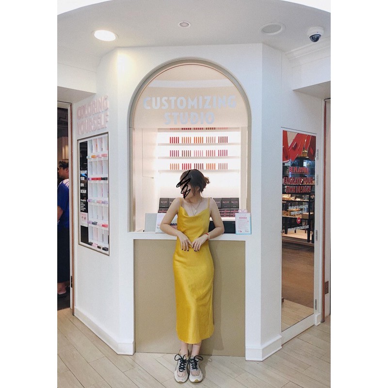 váy 2 dây, đầm xuông ( ảnh thật tự chụp)