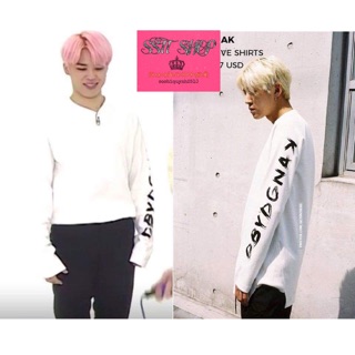 (Tặng ảnh BTS)Sweater BTS JIMIN DBY tay
