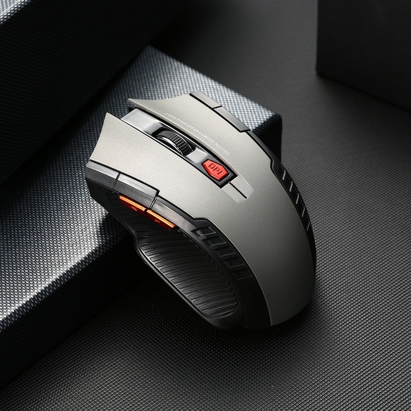 Chuột quang chơi game không dây tiện dụng đẹp mắt 2.4G cho PC/Laptop