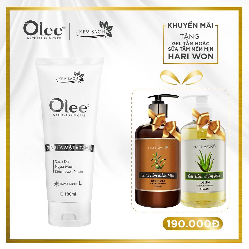 Sữa Rửa Mặt Vitamin Ngăn Ngừa Mụn Olee