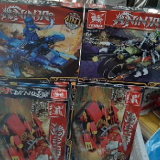 Lắp ráp Lego ninja.