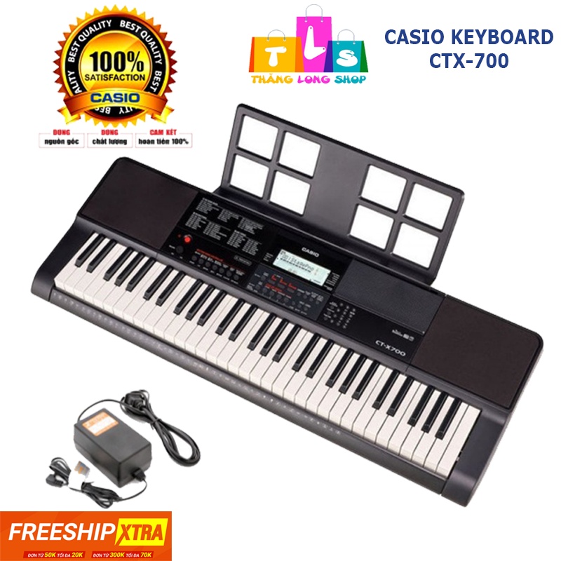 [Chính hãng] Đàn organ di động Casio CTX700 - Casio Keyboard CTX-700