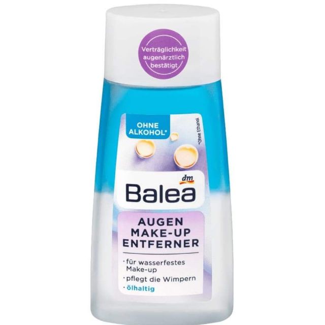 Tẩy trang mắt môi balea Đức