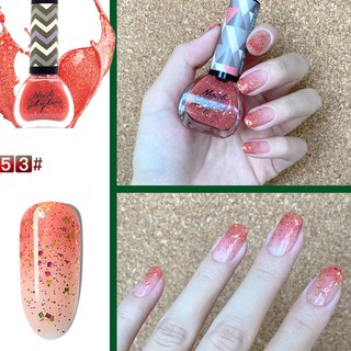 A53 Sơn Móng Tay Nail Styler A53 - Màu thạch rose hồng kim tuyến dễ thương