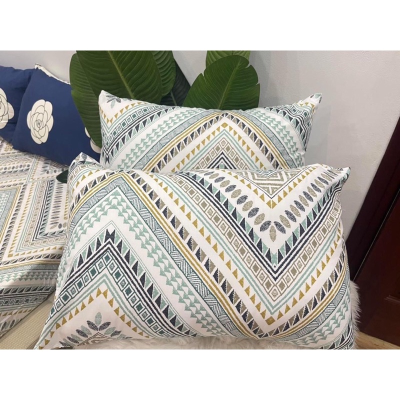 Vỏ gối nằm cotton poly kích thước 45x65cm