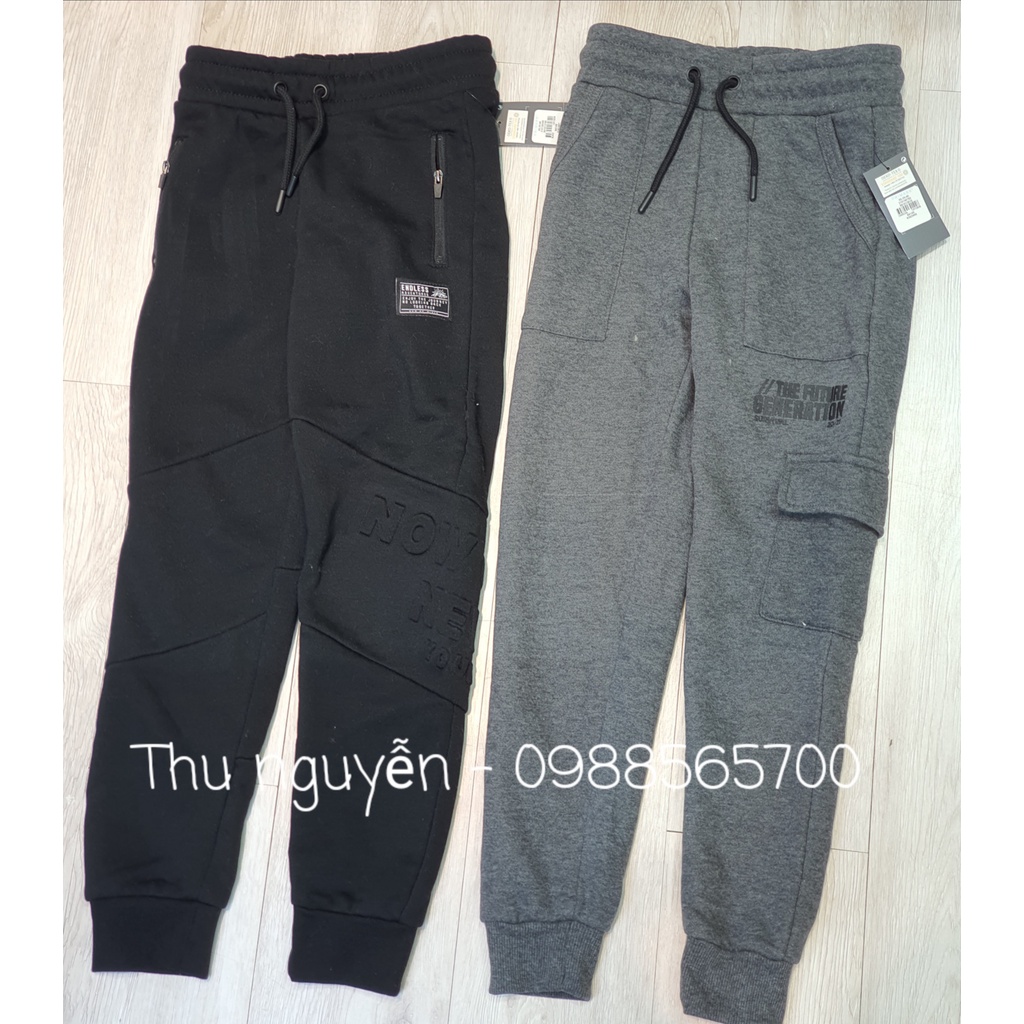Quần nỉ jogger Primark Basic bé trai đại cồ 7/8-14/15yBONG KEN KIDS SHOPNội dung 1