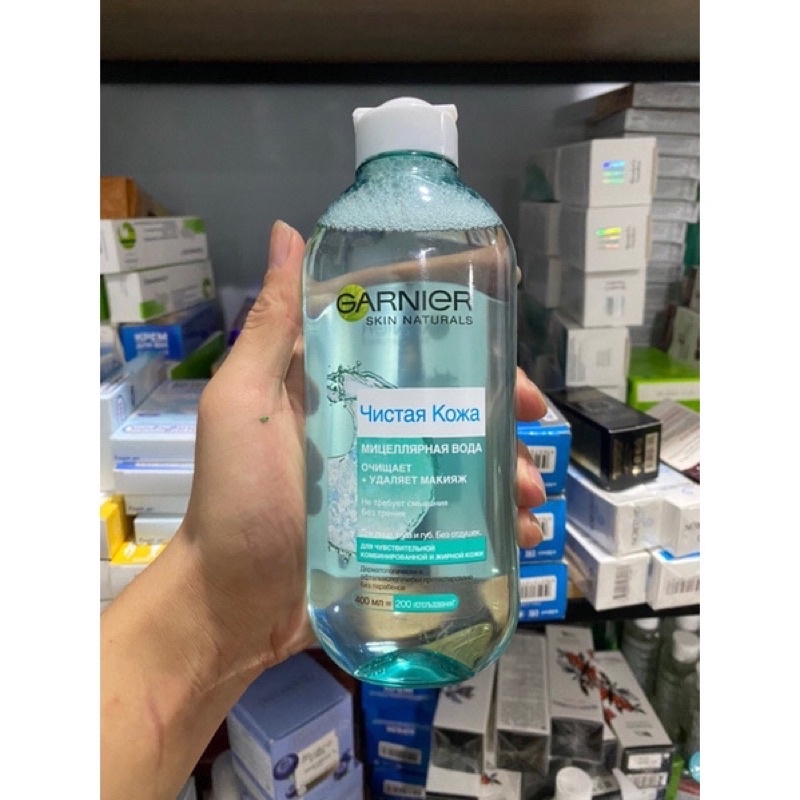 Nước tẩy trang Ganier 400ml Vàng Hồng Xanh Nga | BigBuy360 - bigbuy360.vn