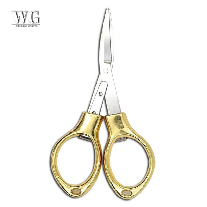 Kéo cắt mini bằng thép không gỉ có thể gấp gọn tiện dụng