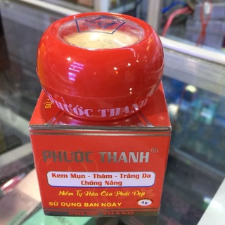 Kem phước thanh mụn thâm trắng da chống nắng 4g
