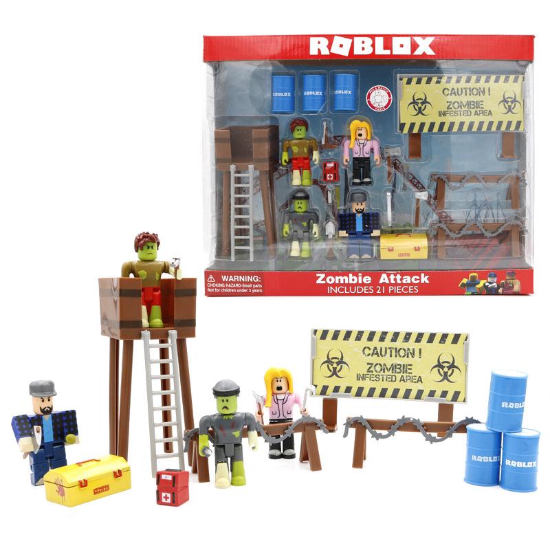 Roblox mới mô hình đồ chơi nhân vật zombie raids