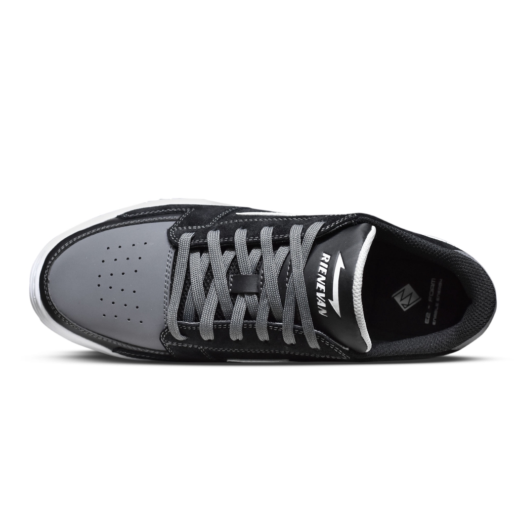 [Mã FAGREEN245 giảm tới 30K đơn 99K] Giày Sneaker RieNevan - RN541 [phối màu Đen - Xám - Trắng] | BigBuy360 - bigbuy360.vn