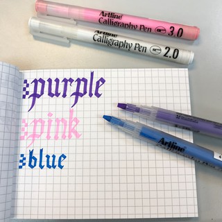 Bút thư pháp Calligraphy Artline EMP-2CL gam màu Pastel