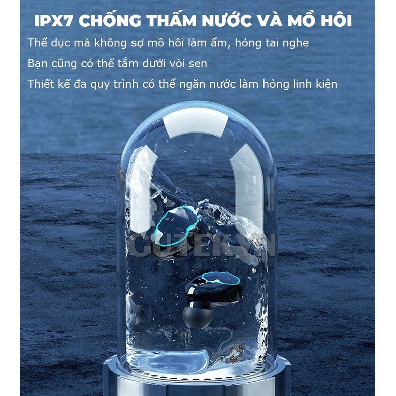 Tai nghe bluetooth không dây M10 TWS v5.1 bass mạnh nút cảm ứng âm thanh HIFI có mic