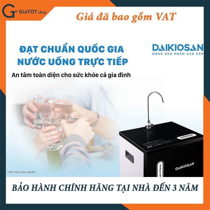 Máy lọc nước RO chính hãng Daikiosan DSW-32009H3