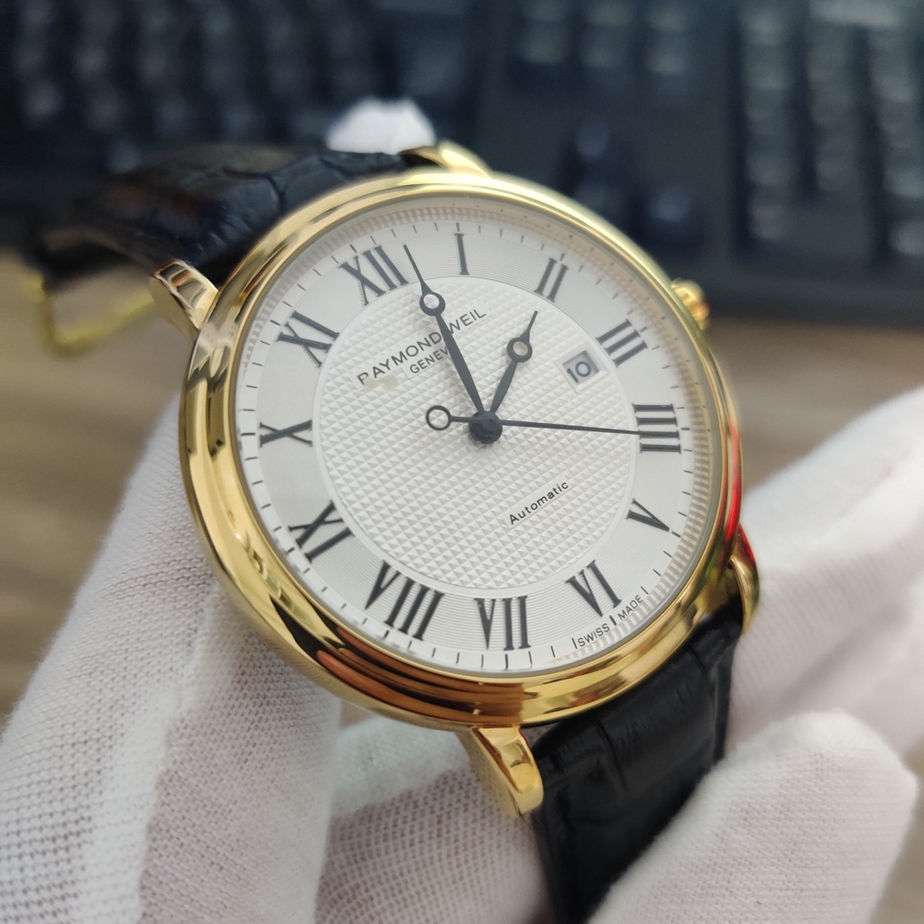 Đồng hồ nam dây da giá rẻ cho sinh viên R01 | BigBuy360 - bigbuy360.vn