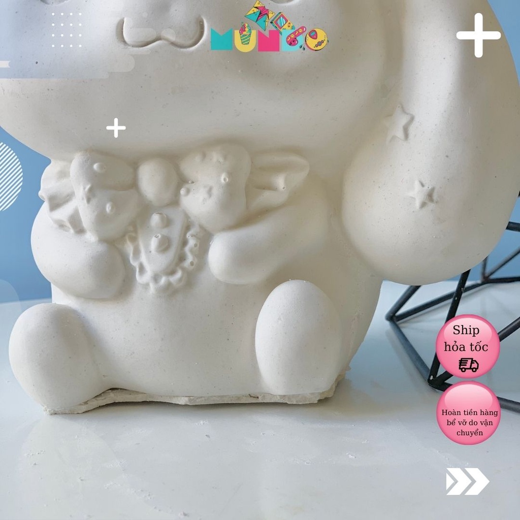 Tượng Tô Màu SIZE XXL 014 Cinnamoroll, Tượng Thạch Cao MUNDO