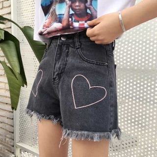 Quần shorts jean Hàn Quốc